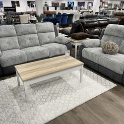 GORGEOUS SOFA & LOVESEAT RECLINING LIVING ROOM SET ON SALE UNTIL 11/30/25!!!**