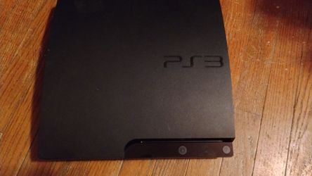 PS3 console and controller