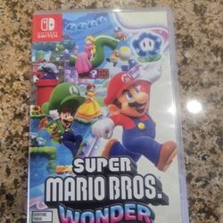 Super Mario Bros Wonder Nintendo Switch 