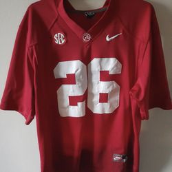 Men’s Size Medium Alabama Crimson Tide #26 Marlon Humphrey Football Nike Jersey