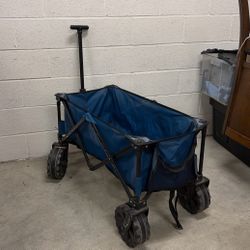 Collapsible Utility Wagon w/ Handle – Great Condition Radio Flyer style wagon 	•	Mac Sports style wagon 	•	Ozark Trail style wagon 	•	Timber Ridge 