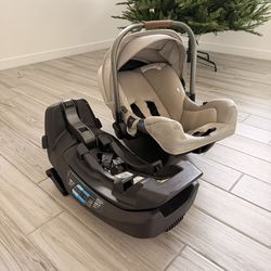 Nuna car seat and base