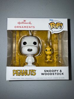 FUNKO POP! Peanuts Snoopy & Woodstock