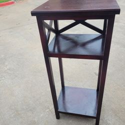 Wood Plant Stand 