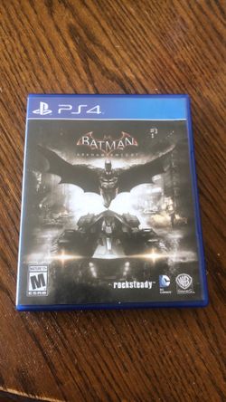 Ps4 Batman Arkham night