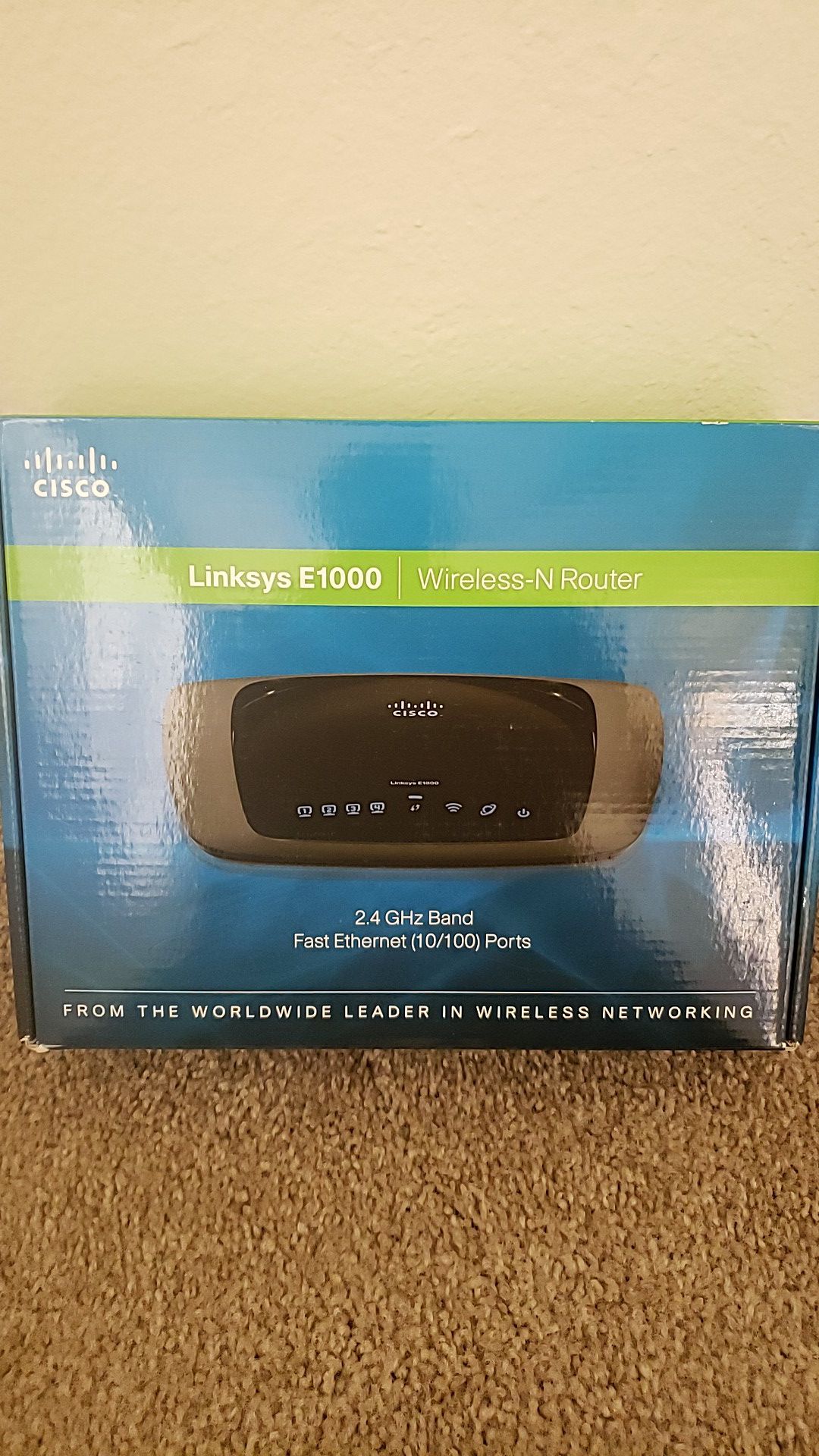 Linksys E1000 wireless-N router