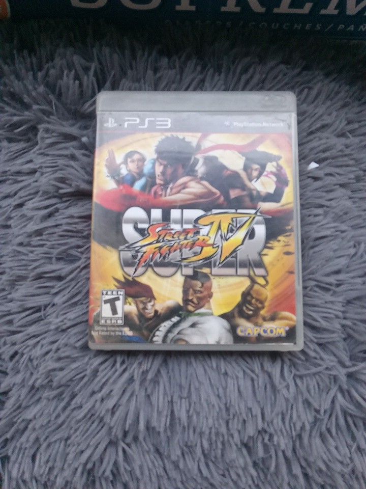 PS3 SUPER STREET FIGHTER IV