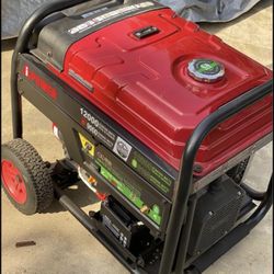 12,000 watt DUAL FUEL PORTABLE GENERATOR