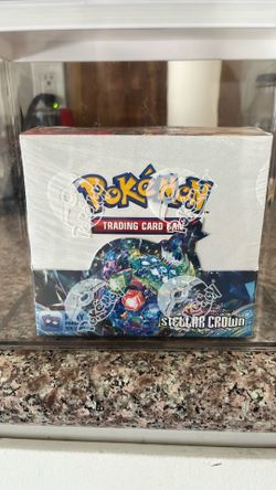 Pokemon stellar crown booster box