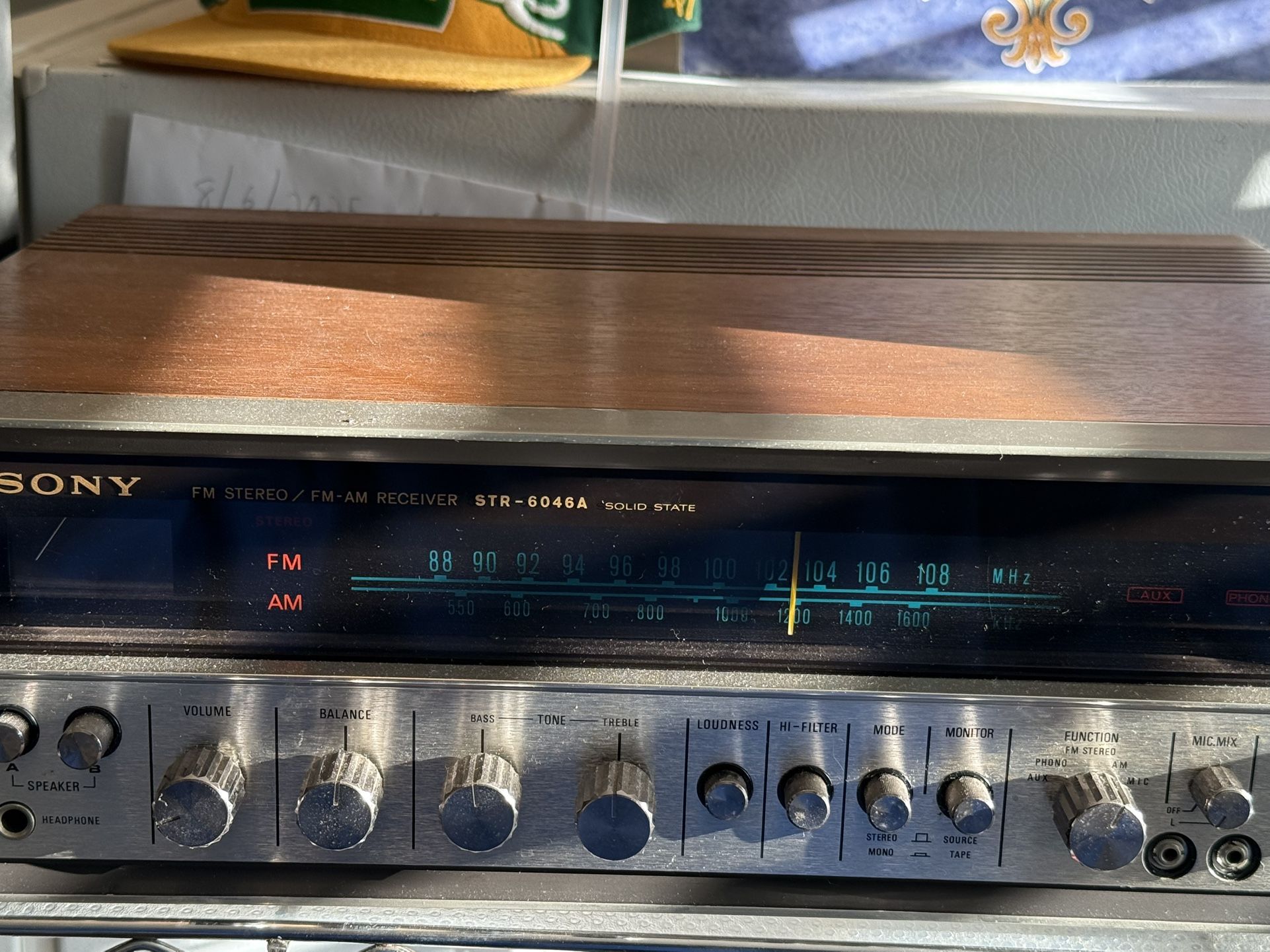 1976 Bicentennial Edition Sony Vintage Stereo Receiver 
