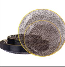 Black Plates 60pc Set 