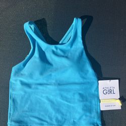 NEW WITH TAGS ATHLETA GIRL Crop Tank Size Large/12