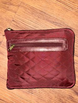 Vintage Packable Quilted Duffel Bag & Foldable Travel Tote – Burgundy / Maroon