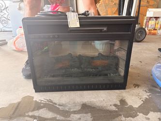 Electric fireplace unit