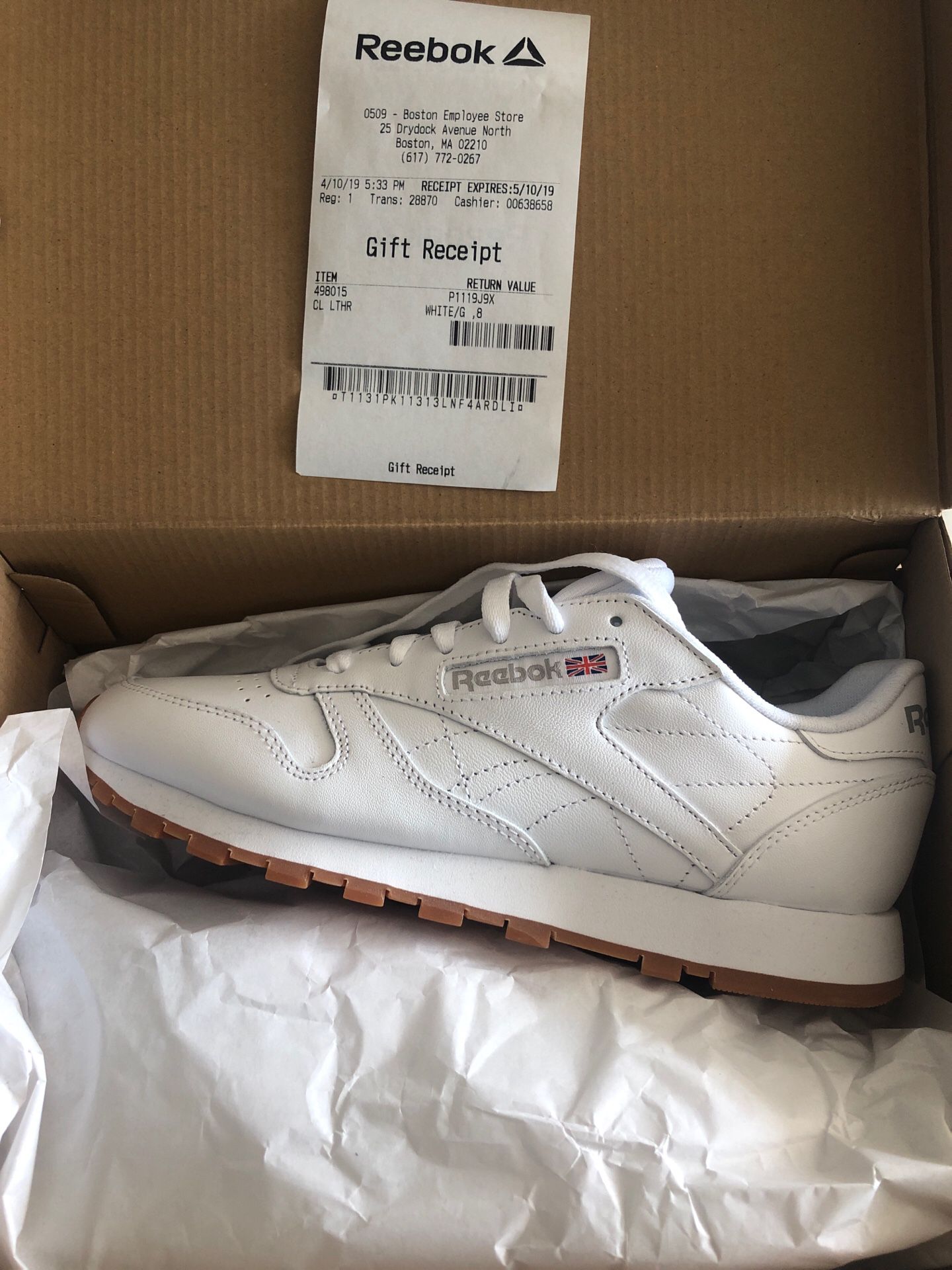 Reebok Shoes- BRAND NEW IN BOX- Size 8