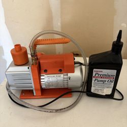 Vacuum Pump 1/2 HP 
