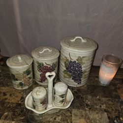 Cabernet Canister Set