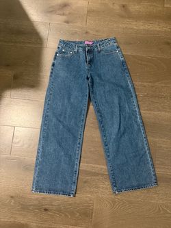 edikted baggy jeans size medium