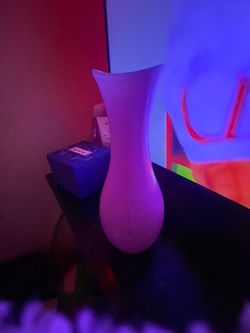 Frosted Glass Bud Vase