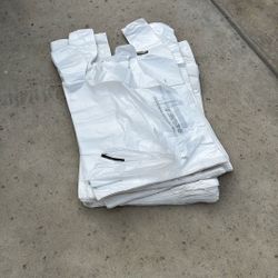 A Lot Of Plastic Grocery Bags