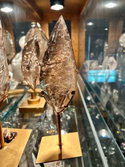 Smoky quartz flame