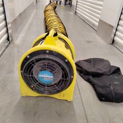Confined space blower