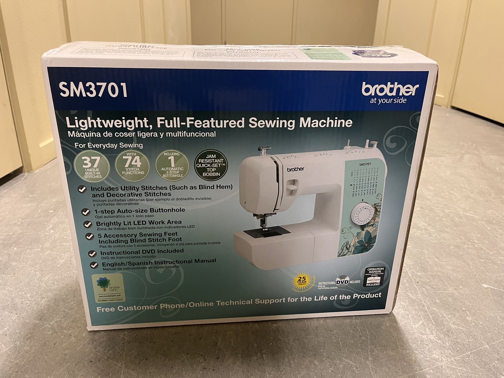 Brother SM3701 lightweight sewing machine