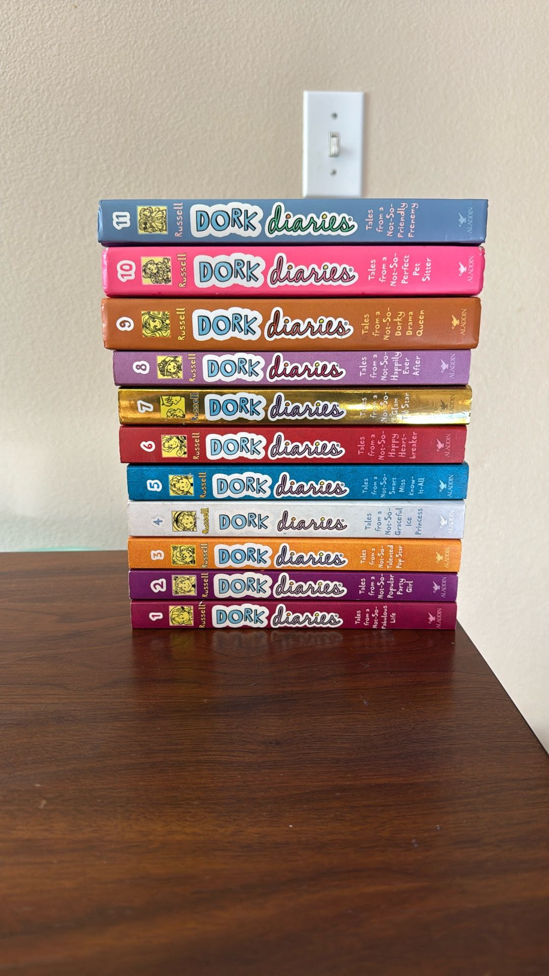 DORK diaries Books 1-11