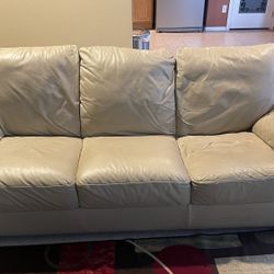 Leather Couch 