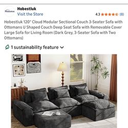 Brand New Cloud Couch