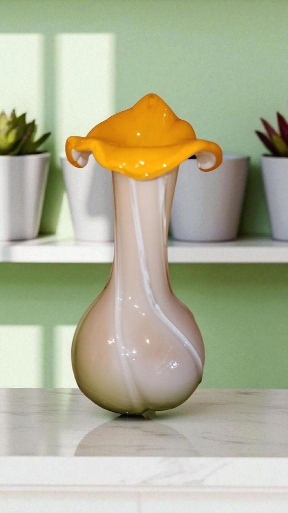 Vintage Jack In The Pulpit Vase