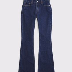 Abercrombie & Fitch Curve Love Mid Rise Bootcut Jean