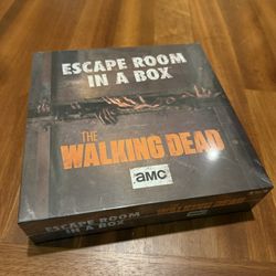 NEW Escape Room in a Box The Walking Dead AMC Mattel Family Party Board Game 