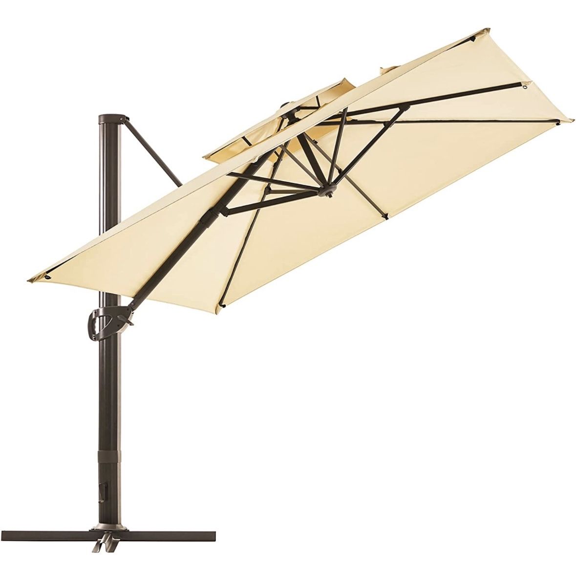 abba patio umbrella 12 ft Round Base for Market while the UV Abba Patio 7.5ft Outdoor Patio
