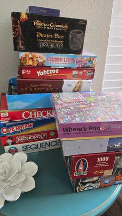 Board games and puzzles