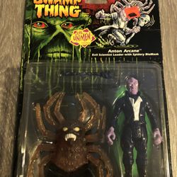 1990 Kenner Swamp Thing Action Figure- Anton Arcane - Evil Un-Men Figure $33