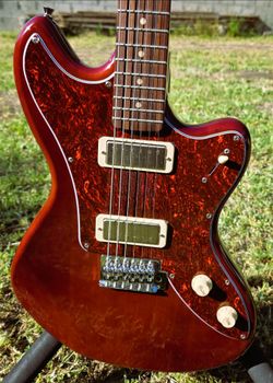 Reville Offset Jazzmaster-Style Electric Guitar with P90 UPGRADED Lindy Fralin Mini Hum