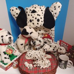 Dalmations Stuffed Animals, Statues, Misc