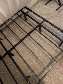 Full size bed frame (mattress not included)