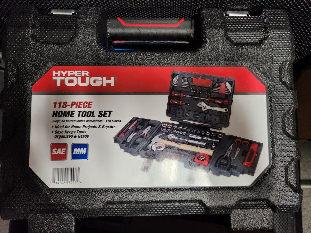 Hyper Tough 118 Piece Tool Set