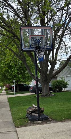 Basketball hoop. Used but lots of life left!