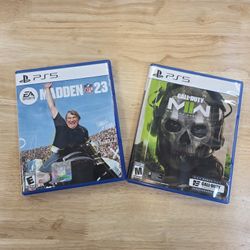 PS5 Games Call Of Duty/ Madden