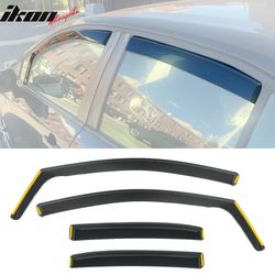 Fits 2020-2026 Toyota Corolla Sedan In-Channel Window Visors Guards Deflectors PC