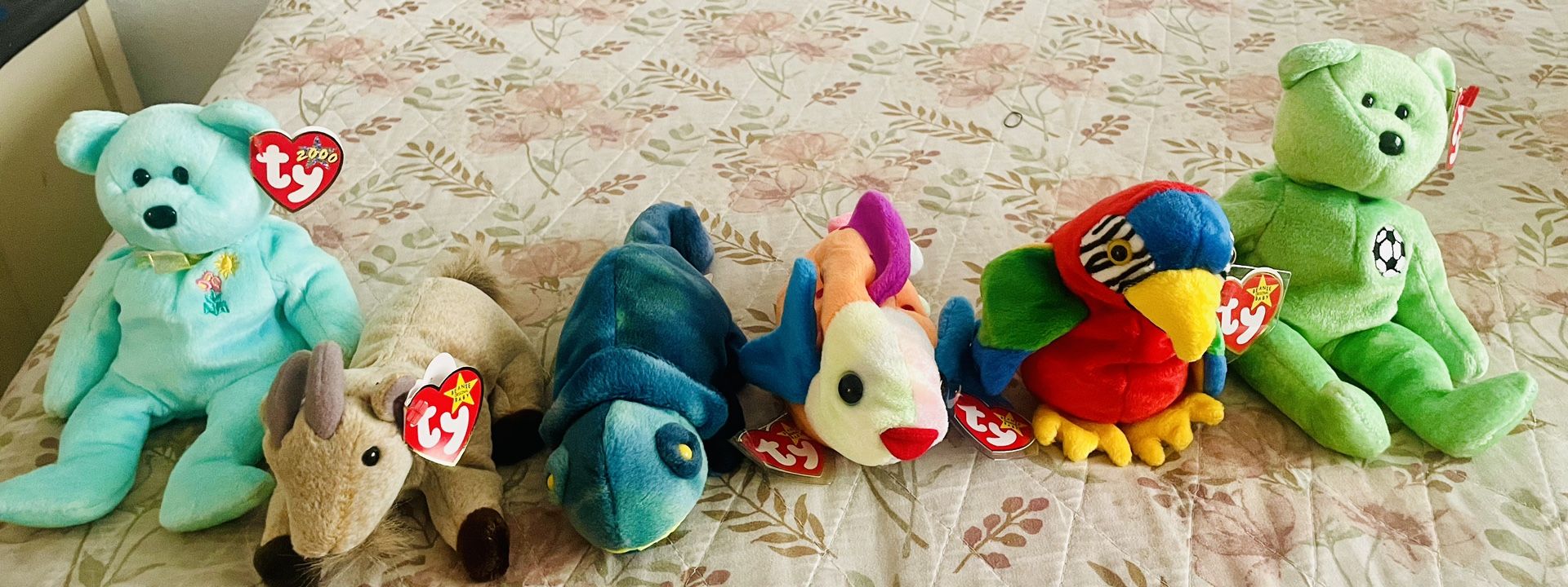 TY Original Beanie Babies Plush Toys Collectibles