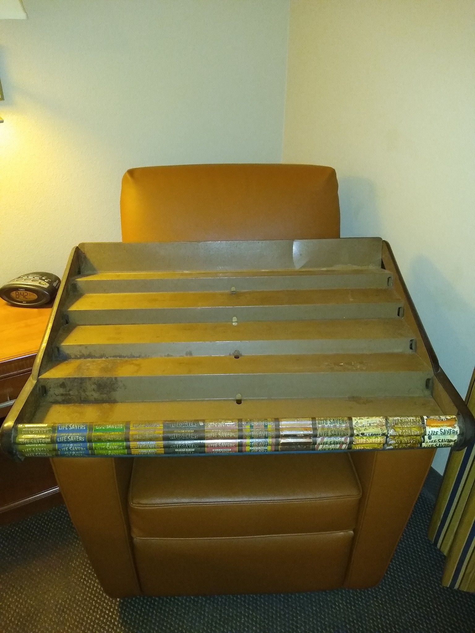 Vintage Lifesavers Display shelf