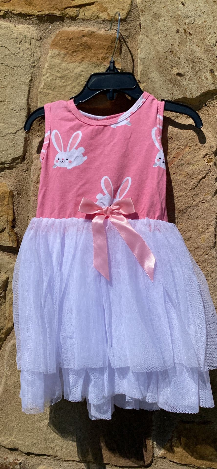 Girl Boutique Size 2T Tulle Bunny Dress-FIRM