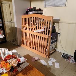 Wooden Baby Crib