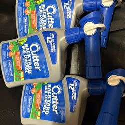 Cutter Backyard Bug Control Lot Of 3 