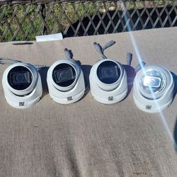 4 Camaras De Seguridad -4 CCTV Security Cameras With Recorder❗️INSTALLED❗️INSTALADAS 💯