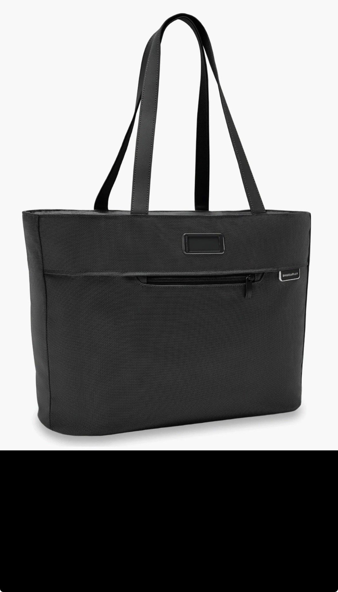 Briggs & Riley Baseline Traveler Tote BL255-4 Black - Pristine Condition
